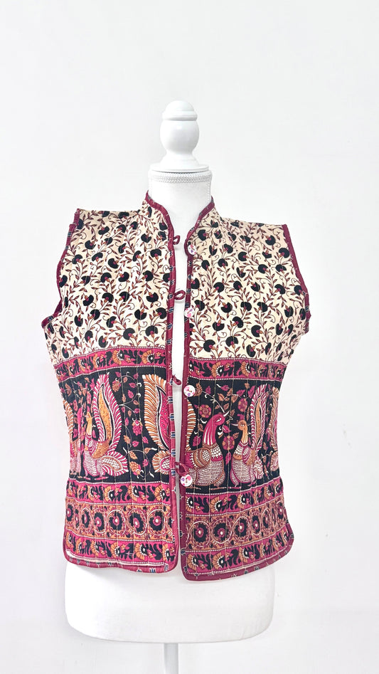 Pure Cotton Quilted Jacket