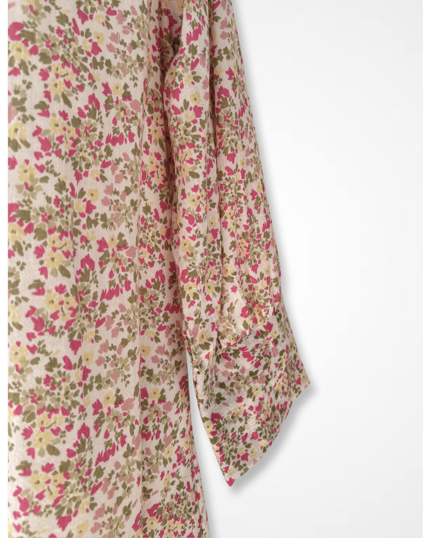 Meadow Mist Floral Shirt Dress